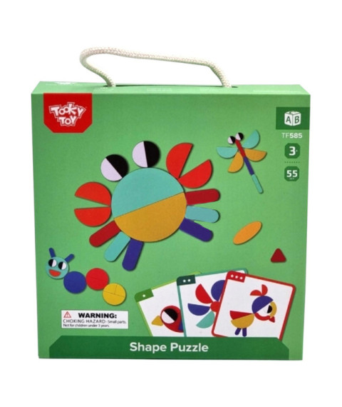 Jucărie din lemn Shape Game, 57306
